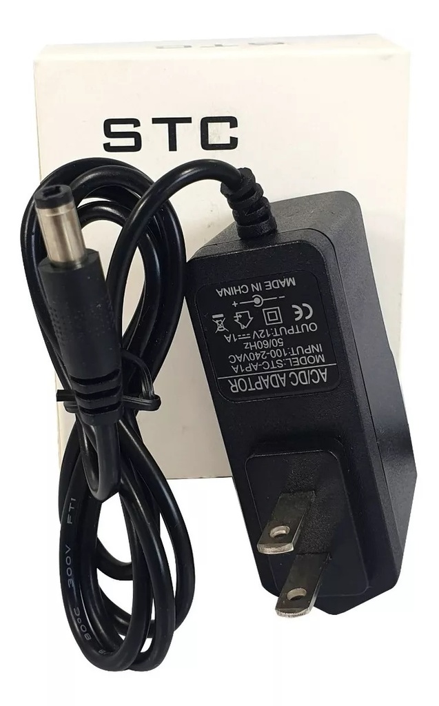 Fuente Adaptador 12Voltios 1A 12V STC