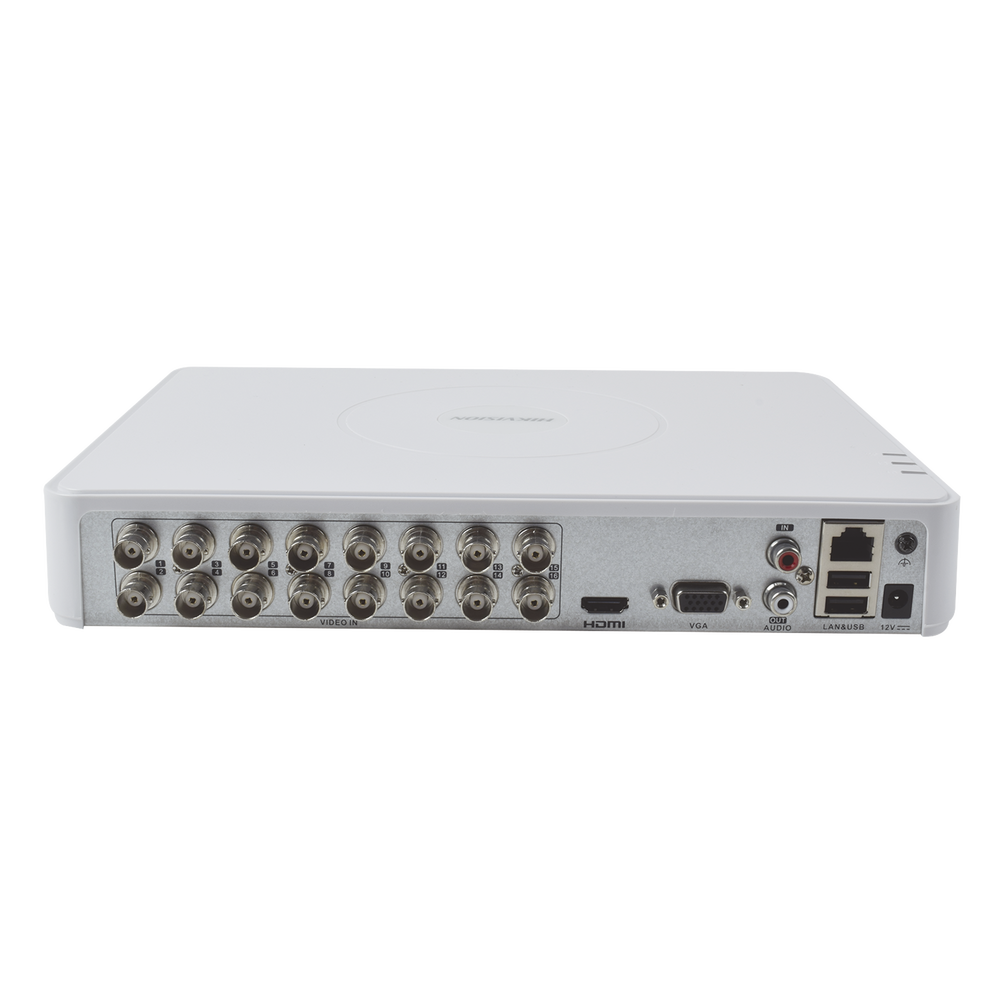 Mini DVR 16 Canales + 2 Canales IP 2MP Pentahibrido HIKVISION