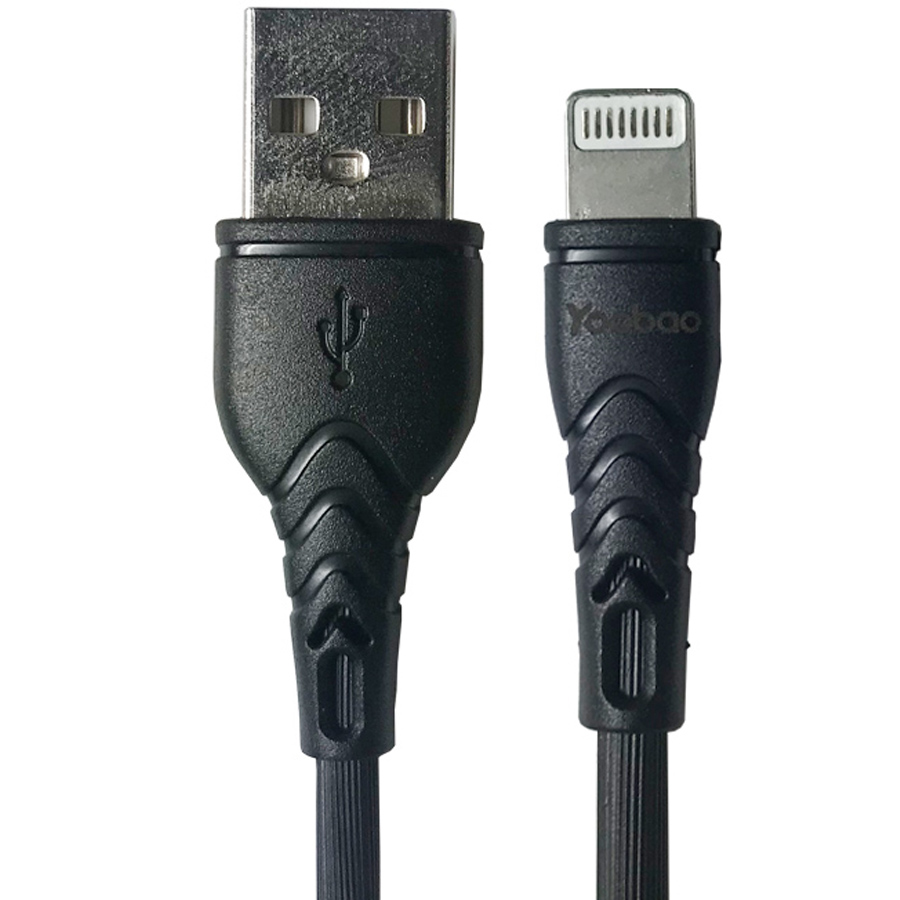 Cable para Iphone Lightning Yoobao C4 100cm – Negro