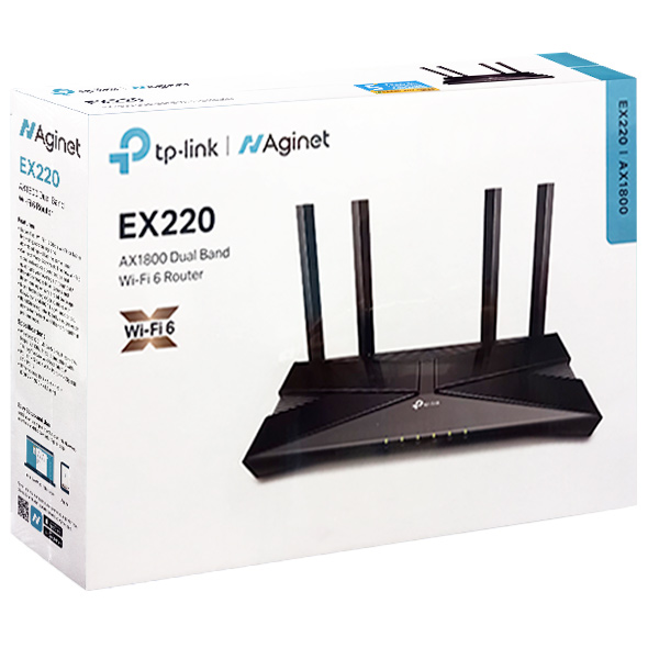 Router Wifi 6 EX-220 tp-link AX1800