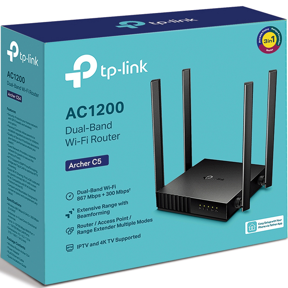 Router Wifi C50 tp-link AC1200