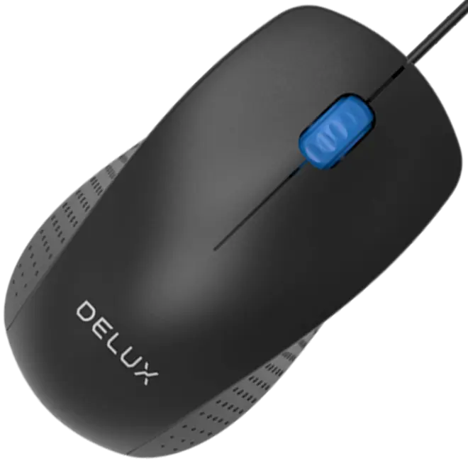 Mouse USB M139BU Negro Delux