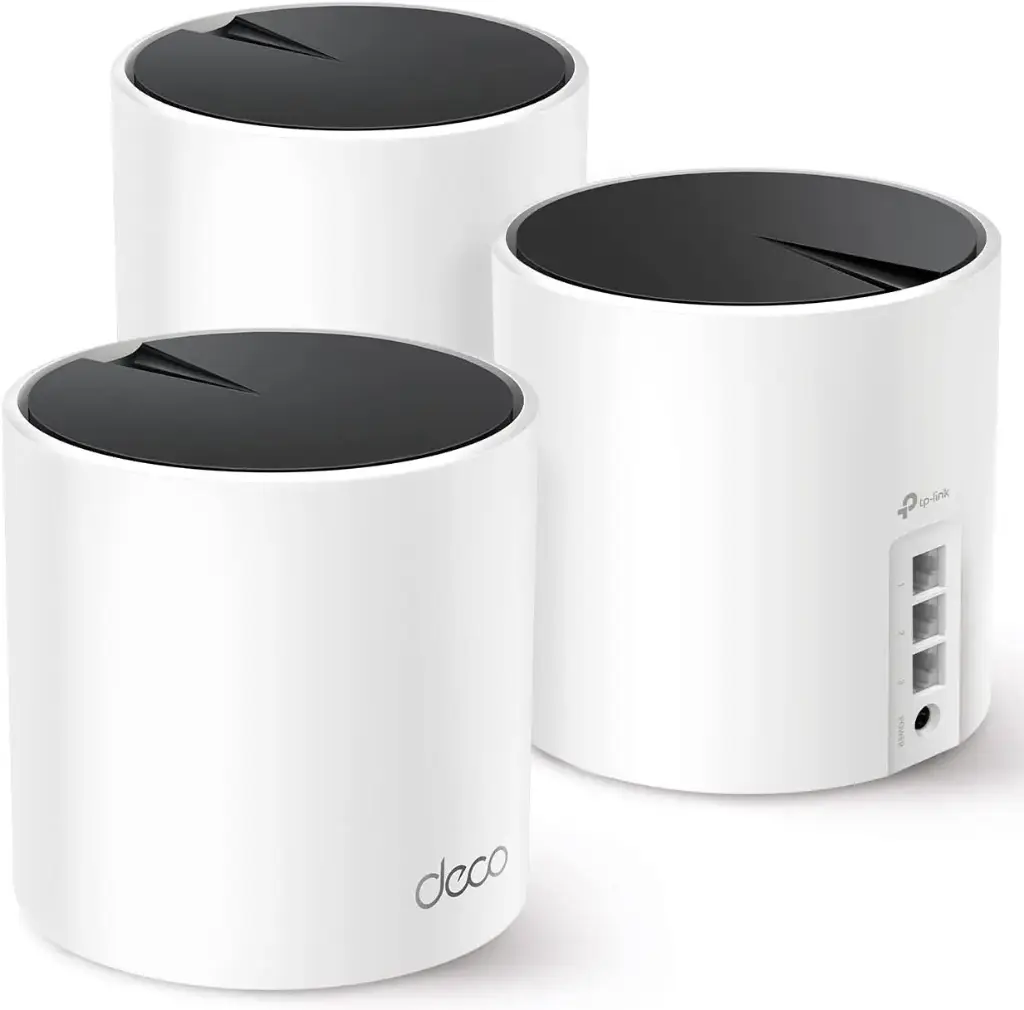 Router Gigabit Sistema Wifi 6 Malla tp-link  Deco X55 AX3000 pack de 3 Unidades