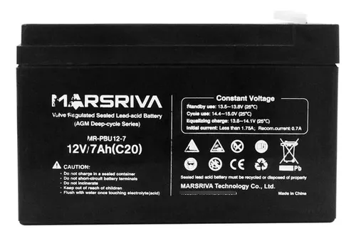 Bateria 12V 7AH Marsriva