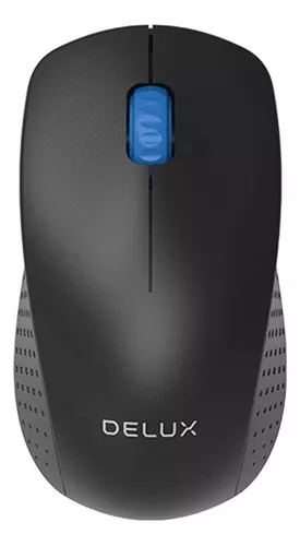 Mouse USB Inalambrico M139GX Negro Delux 