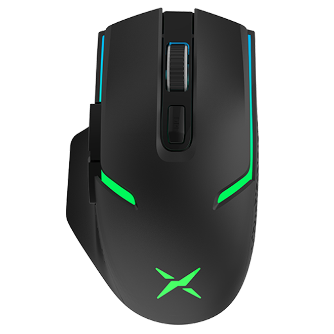 Mouse Gaming RGB USB M588 Negro Delux