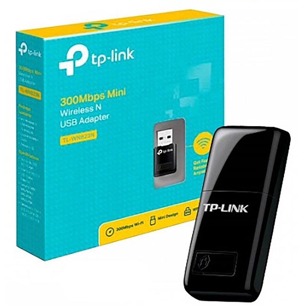 Adaptador Wifi N tp-link TL-WN823N 300Mbps