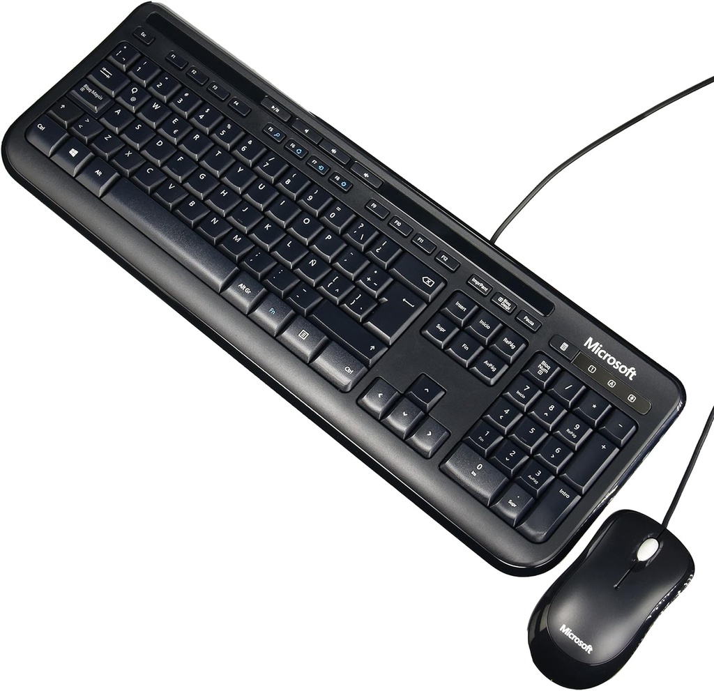 Teclado Mouse en Español Microsoft APB-00004