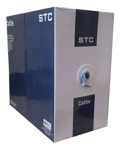 Bobina Cable de Red UTP 305 Metros CAT5E STC