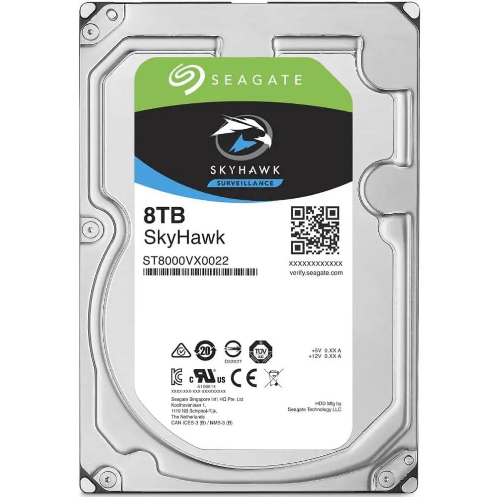 Disco Duro HDD SKYHAWK 8TB Sata III para DVR SEAGATE