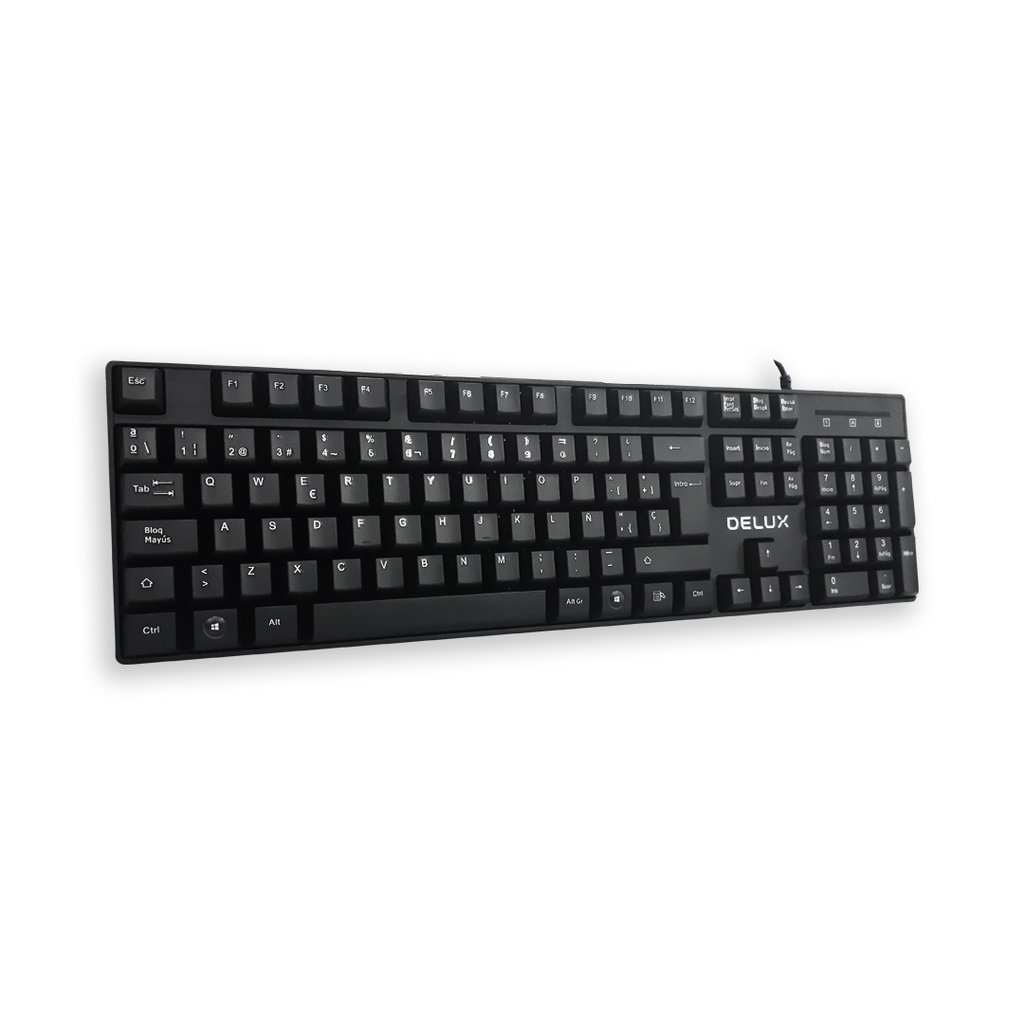 Teclado USB DELUX K6005