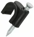 Grapas para Cable Round Cable Clip x 100 x 8mm COVO