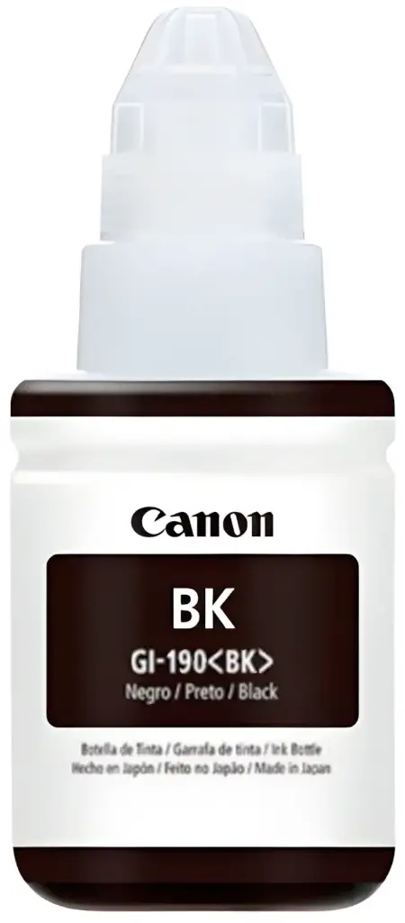 Tinta Original Canon GI-190 Black 135ml Negro Serie G