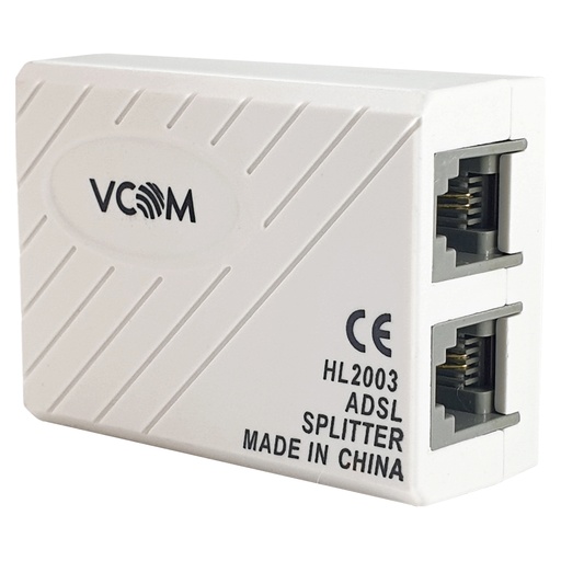 [CT261] Filtro ADSL Splitter RJ11 VCOM