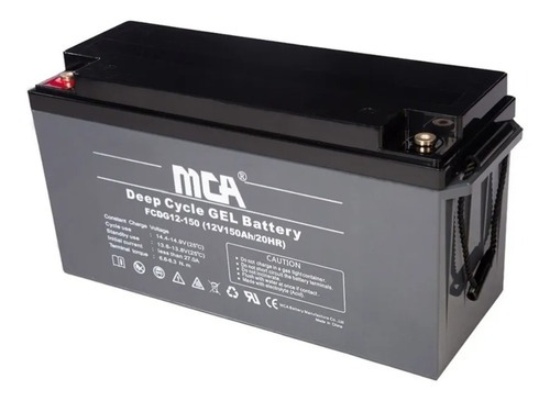 [MCA12V150AH] Batería de GEL de Ciclo Profundo 12V 150AH MCA