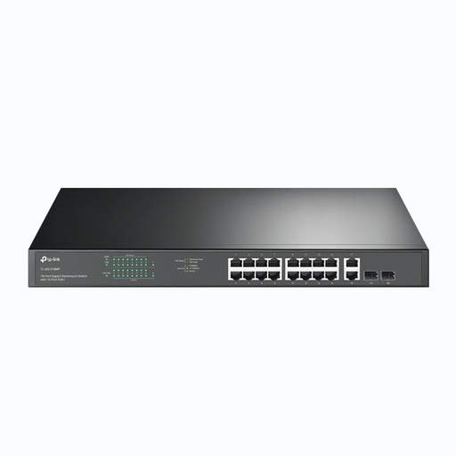 [SG1218MP] Switch Gigabit16 puertos PoE+ 2 SFP tp-link SG1208MP