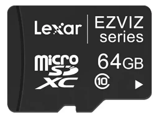 [CS-CMT-CARDT64G-D] Tarjeta de Memoria Micro SD Ezviz Especial CCTV 64GB