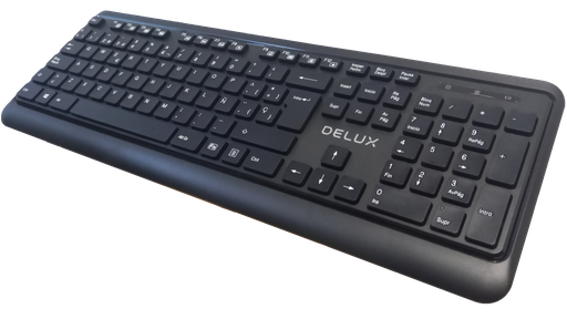 [KA190] Teclado Inalambrico DELUX KA190