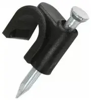 [CV-LTL-8-B] Grapas para Cable Round Cable Clip x 100 x 8mm COVO