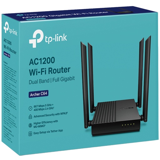 [C64] Router Gigabit Wifi C64 tp-link AC1200