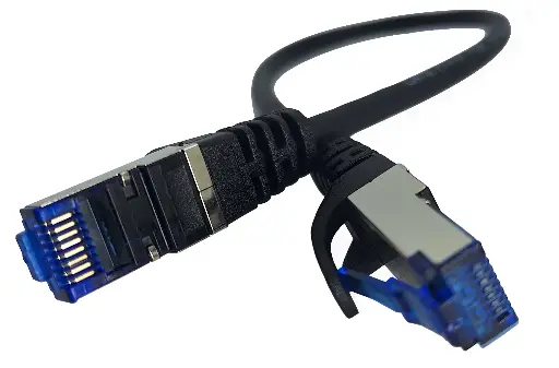 [PC-CAT8-1FT] Patch Cord 40Gbps Cable de Red Slim 100% Cobre Cat 8 30cm 1ft